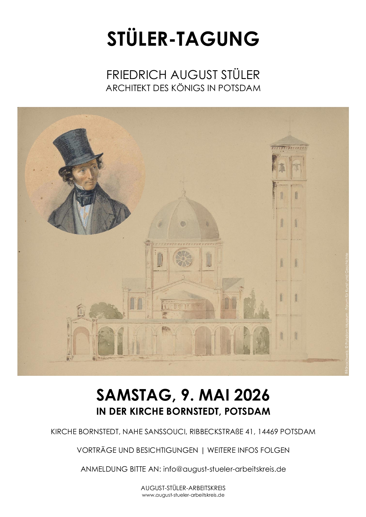 August-Stüler-Arbeitskreis, Tagung 2026